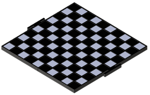 Checkers board design for the Niryo project